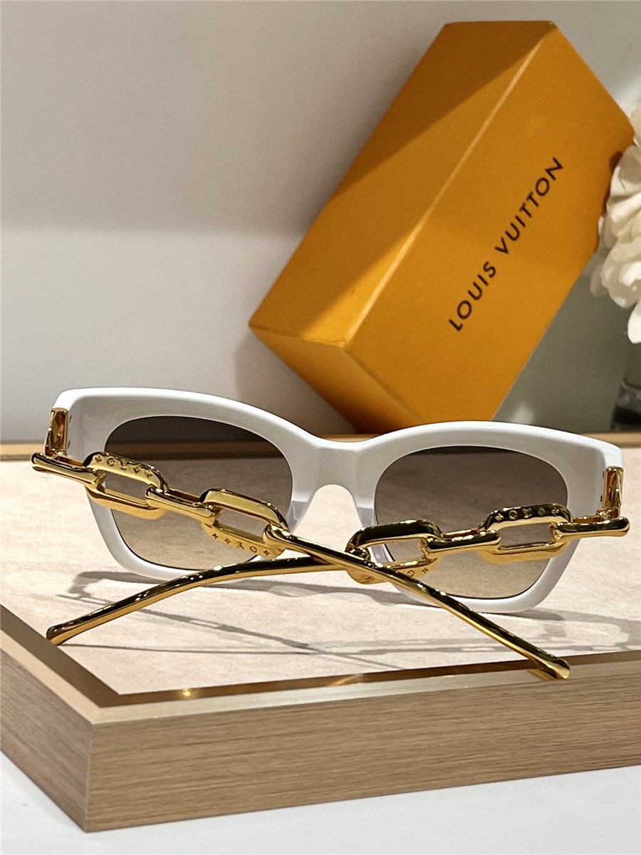l0vis Vvtt0n lv metal chain sunglasses