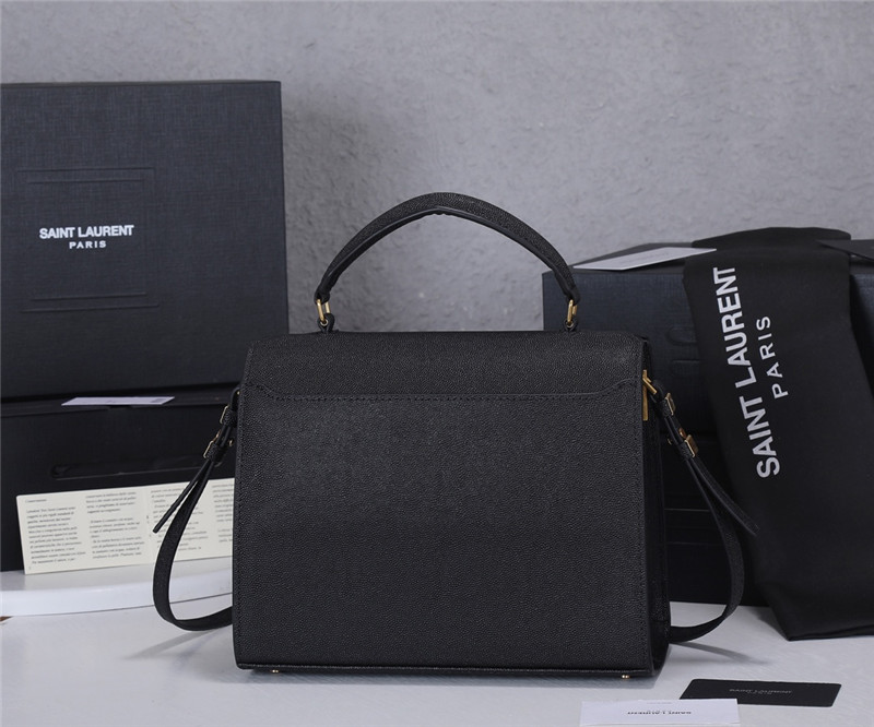 Sa1nt Lau*nt cassandra medium top handle bag
