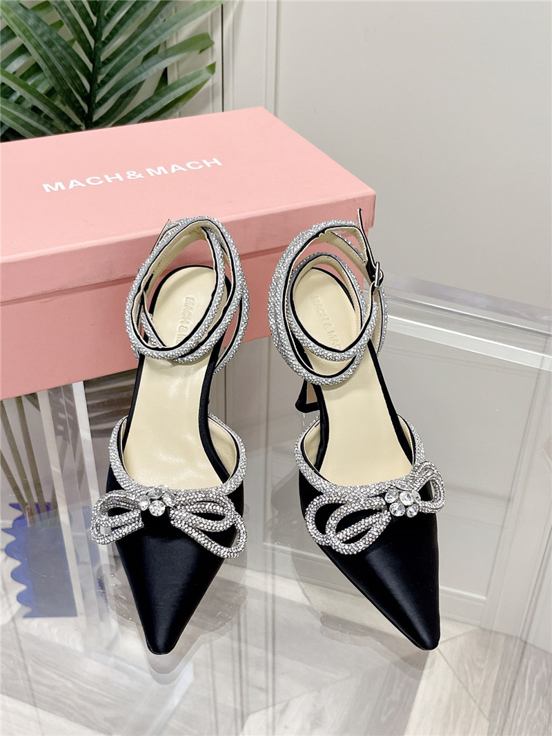 mach & mach crystal  heels