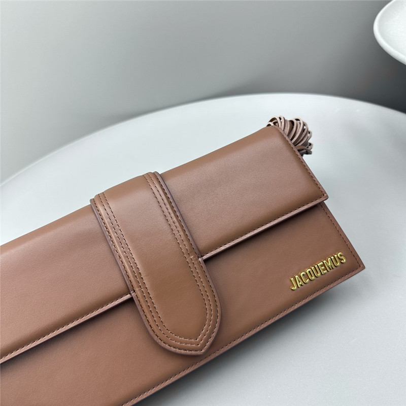 Jacquemus Tassel Shoulder Bag Brown