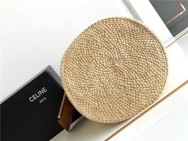 Ce1i*e straw bucket bag