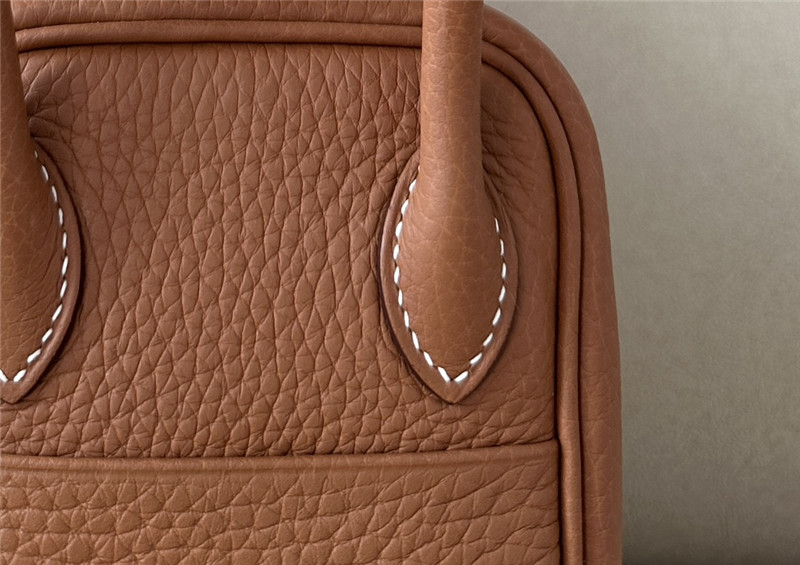 H**me5 mini lindy bag brown