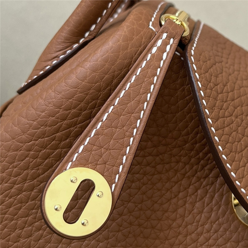 H**me5 mini lindy bag brown