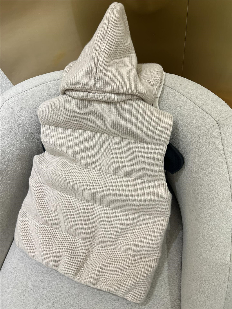 BC cashmere hooded vest