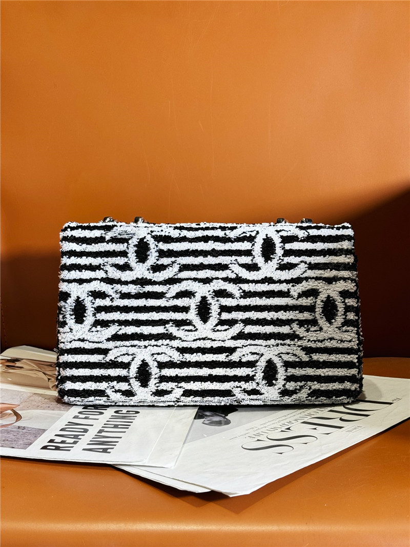 Ch**el sequin cf bag