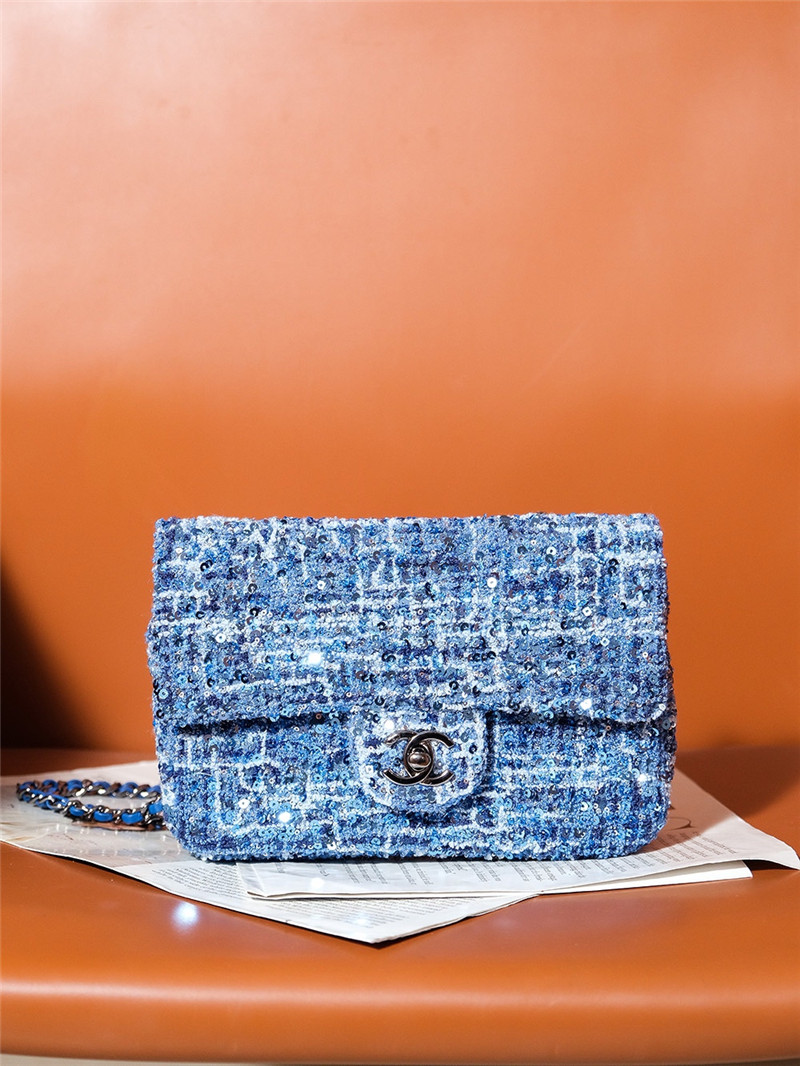 Ch**el sequins cf bag