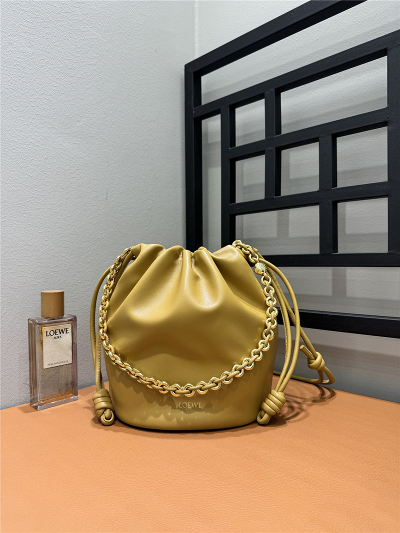L0ew* flamenco leather shoulder bag