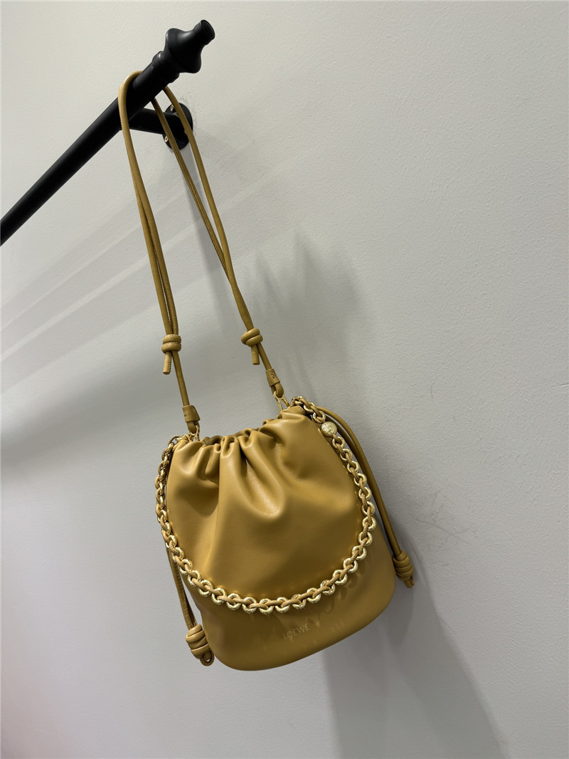 L0ew* flamenco leather shoulder bag