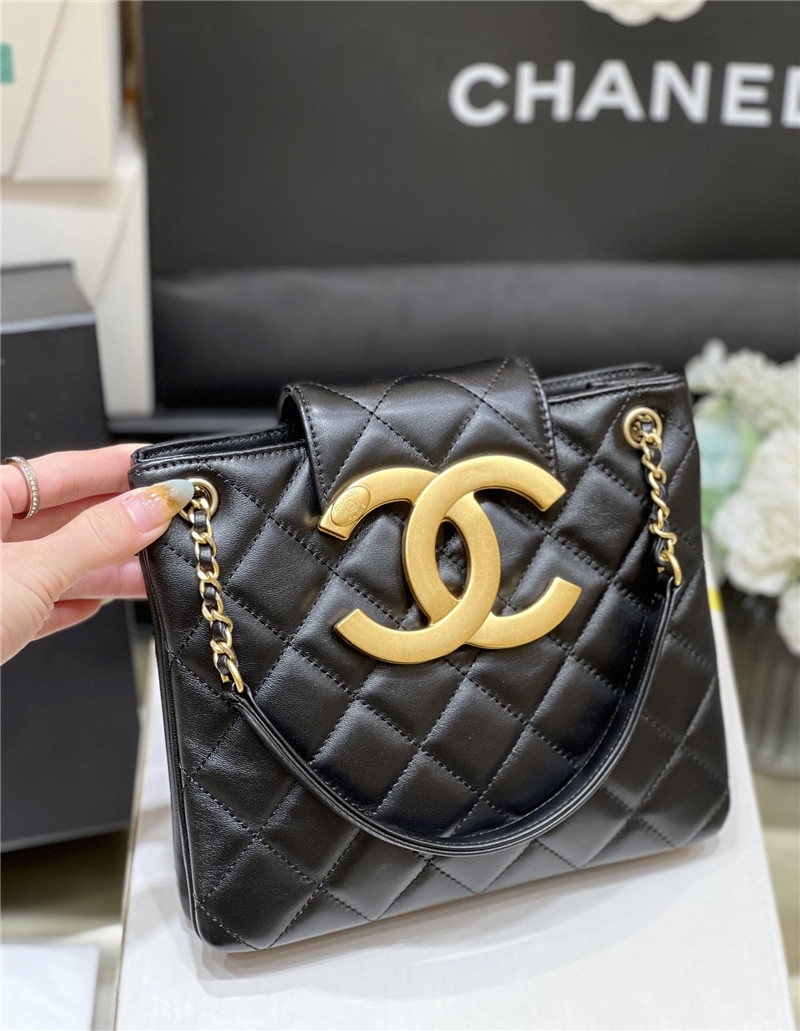 Ch**el Ch**el logo tote hobo bag