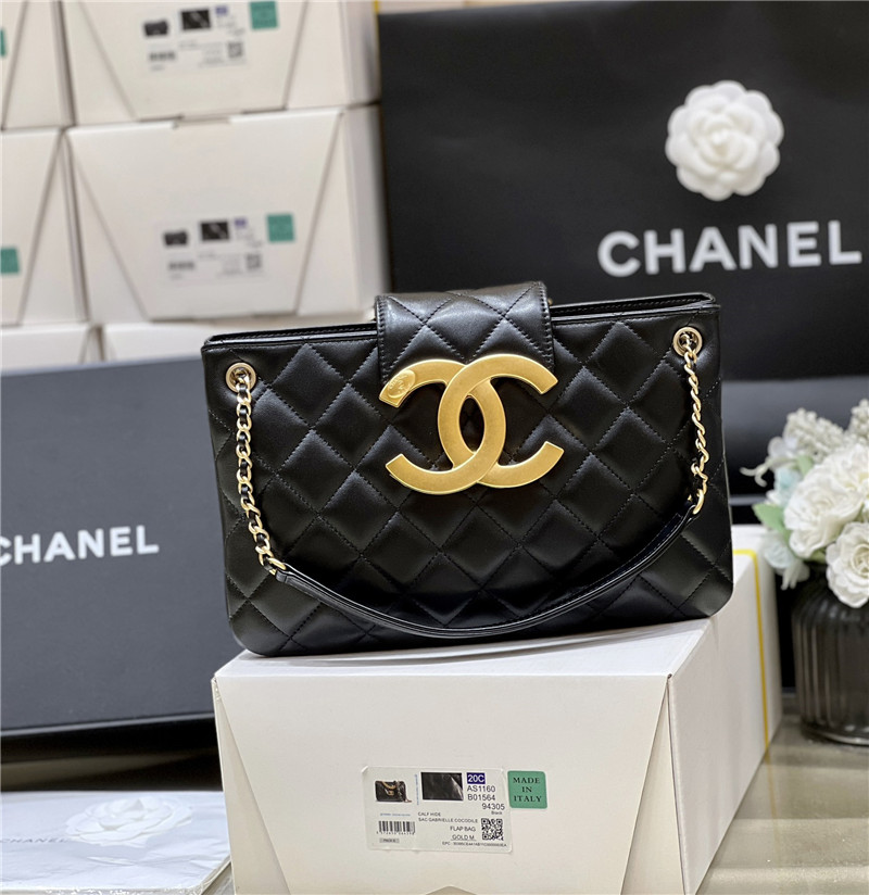 Ch**el Ch**el logo retro tote bag