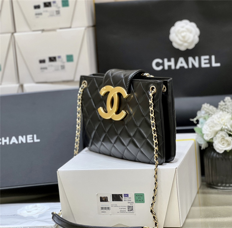 Ch**el Ch**el logo retro tote bag