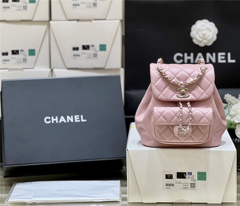 Ch**el duma backpack caviar pink