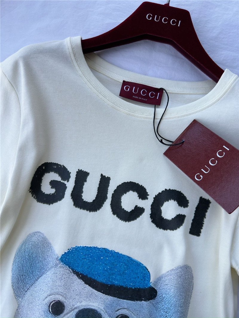 Gvc*1 dog print t-shirt