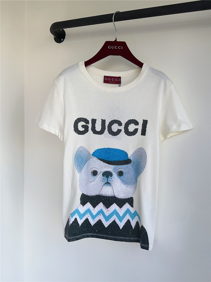 Gvc*1 dog print t-shirt