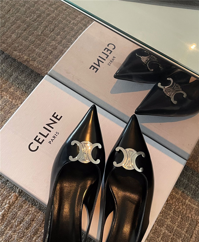 Ce1i*e arc de triomphe kitten heels