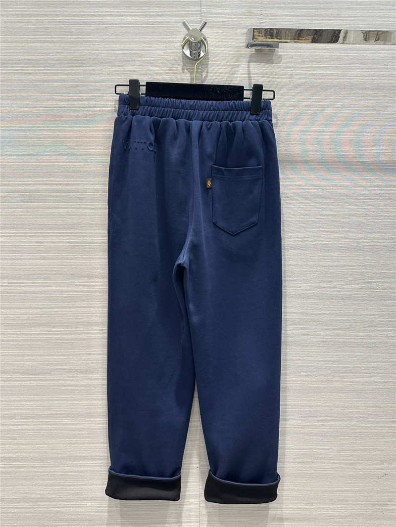 l0vis Vvtt0n lv blue hooded logo sweatshirt suit