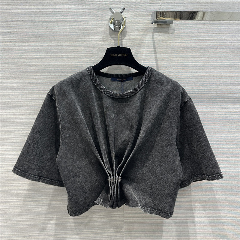Gvc*1 star silver silk special yarn knitted slim top