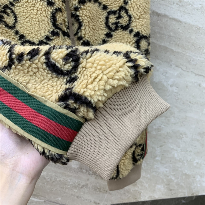 Gvc*1 gg wool knit jogging trousers