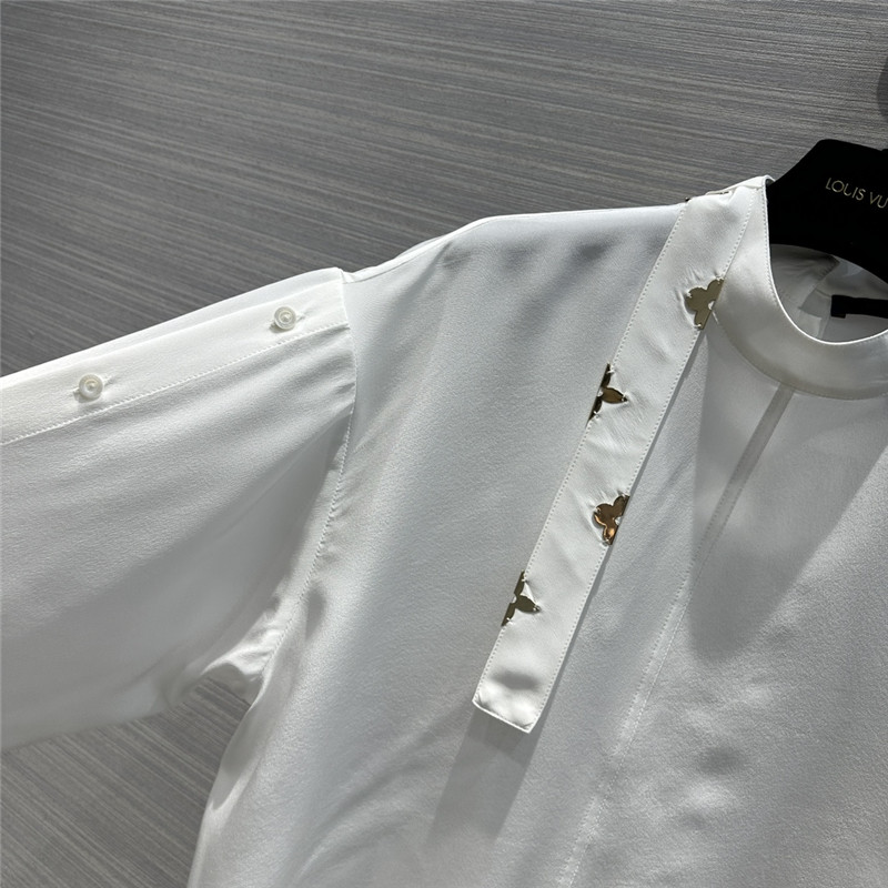 l0vis Vvtt0n lv lace -up shirt