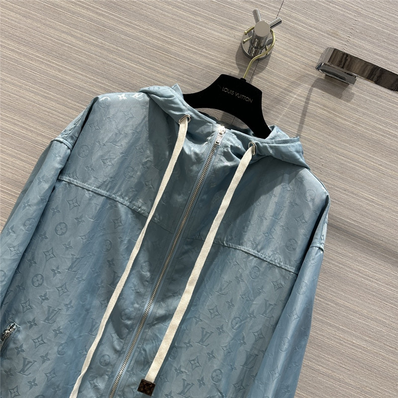 l0vis Vvtt0n lv monogram jacquard jacket suit