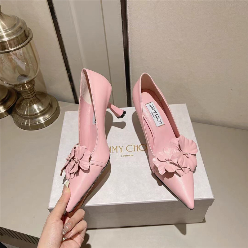 J1m*y Ch00 new petal series single shoes sandals
