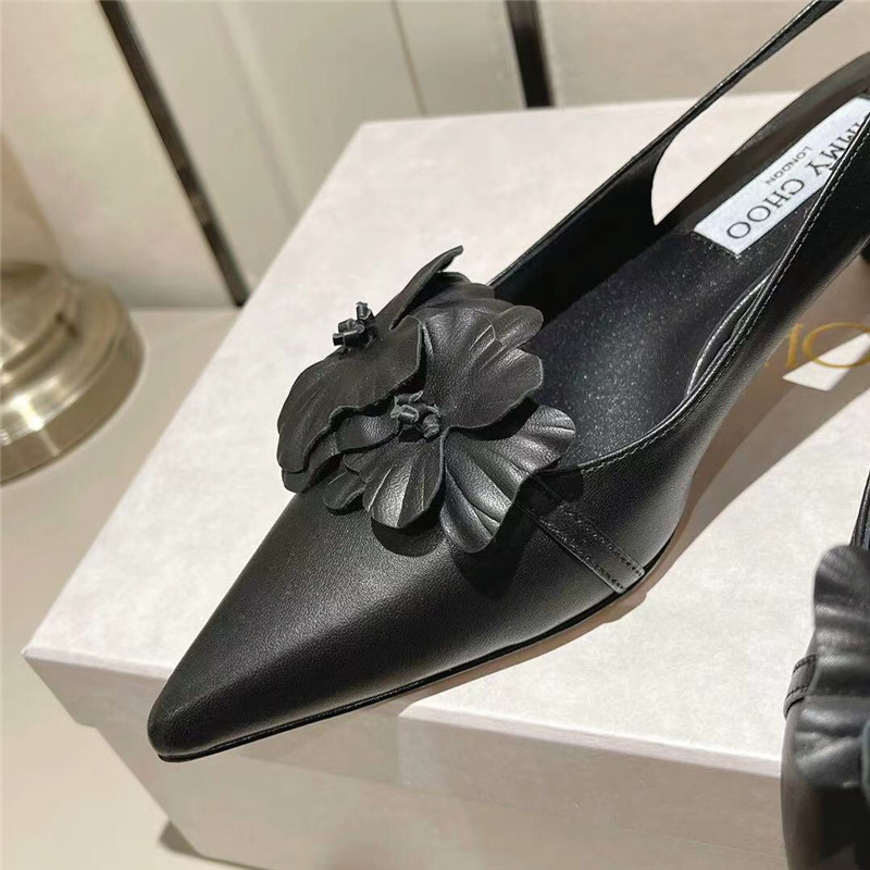J1m*y Ch00 new petal series single shoes sandals