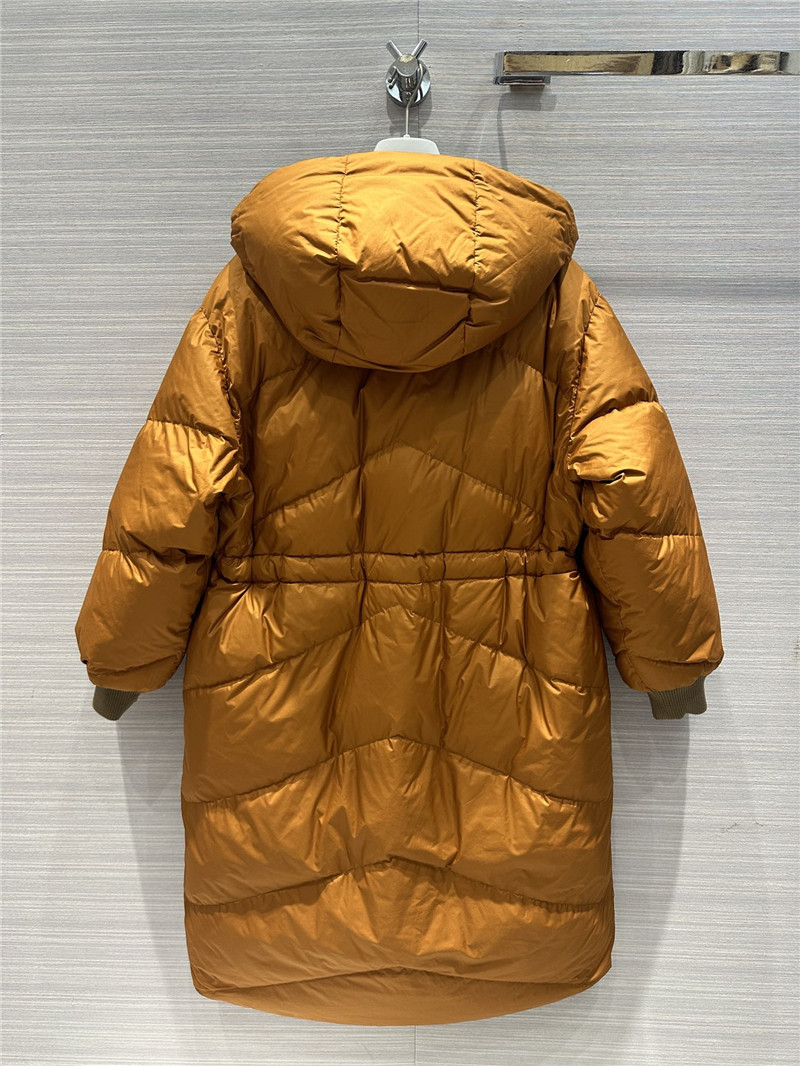 H**me5 reversible double-layer thickened long down jacket