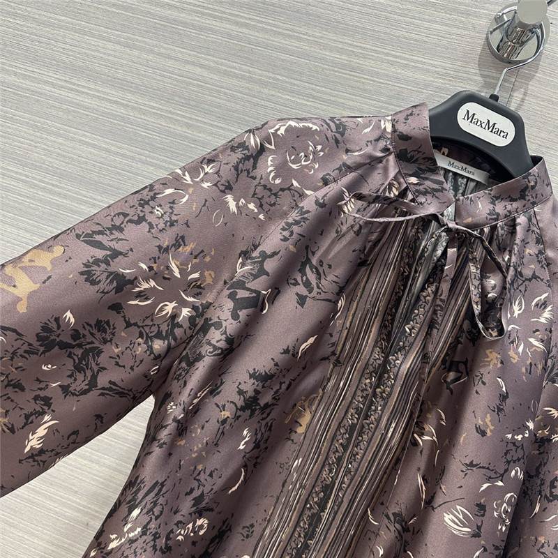 Vanitoo printed silk shirt