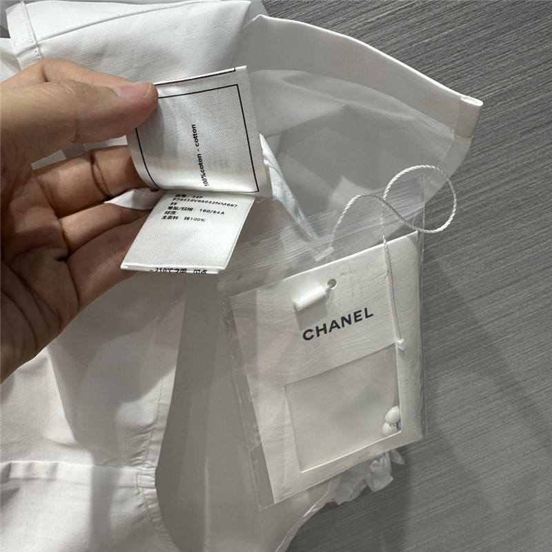 Ch**el new palace style lace collar shirt