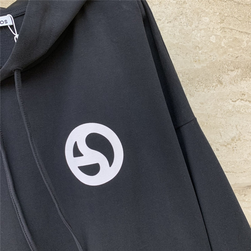 Acne Studios hooded sweatshirt loose sweatshirt