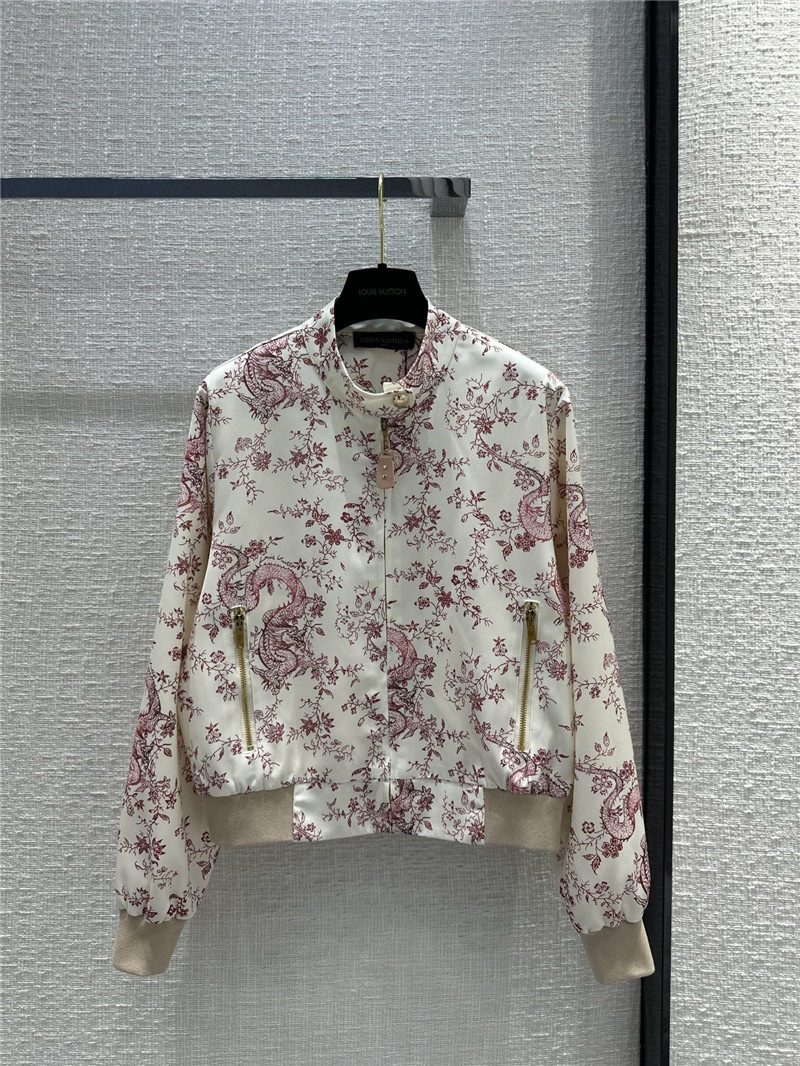 l0vis Vvtt0n lv floral print jacket