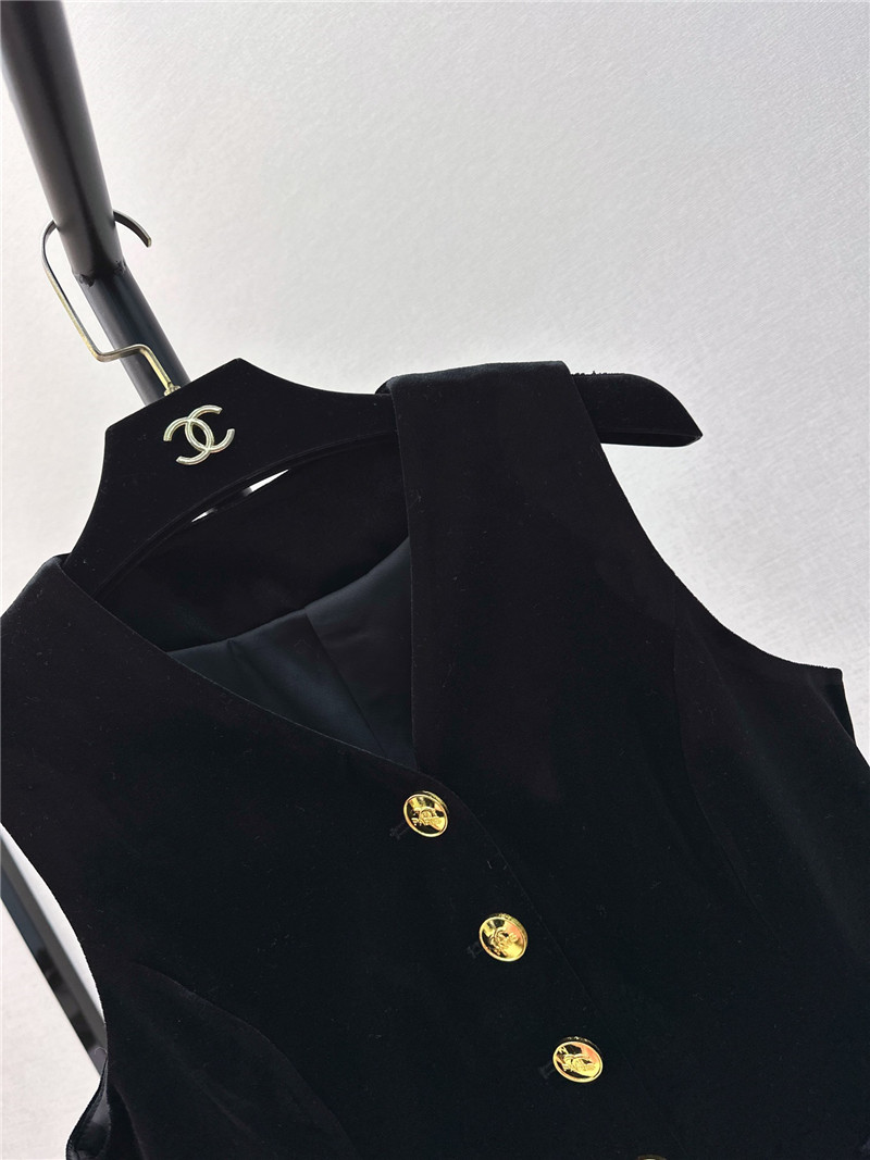 Ch**el new velvet vest jacket