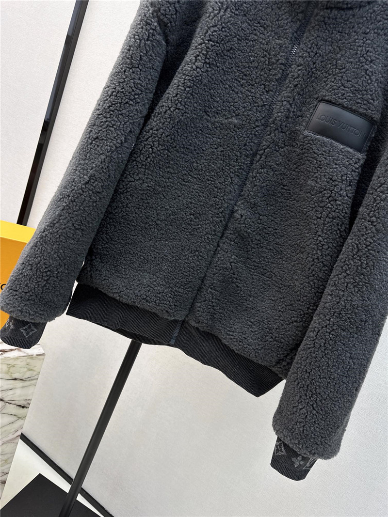 l0vis Vvtt0n lv loose fit lambswool jacket
