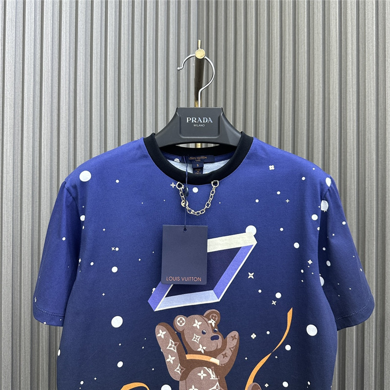 l0vis Vvtt0n lv printed chain round neck t-shirt