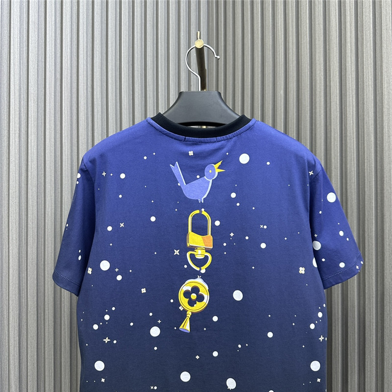 l0vis Vvtt0n lv printed chain round neck t-shirt
