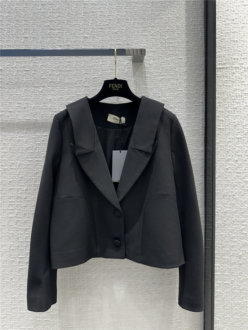 F**di tiered lapel blazer