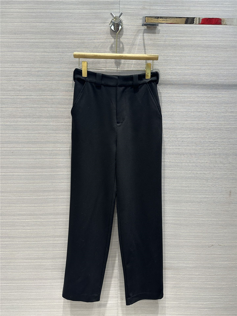 A1exa*der wang worsted fabric straight suit trousers