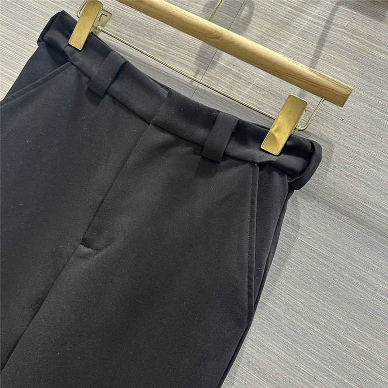 A1exa*der wang worsted fabric straight suit trousers