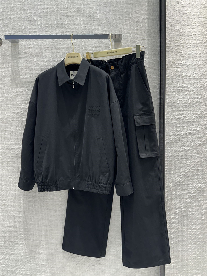 M1um1u workwear casual style suit