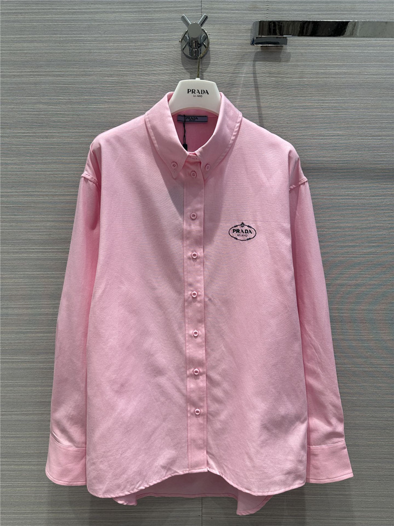 Pra*a vintage men’s and women’s oxford cotton shirt