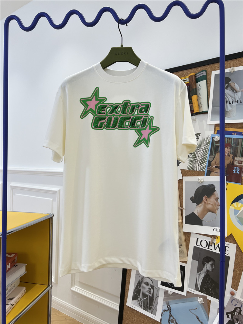 Gvc*1 sequin print t-shirt