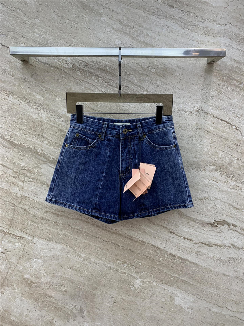 M1um1u vintage denim series denim shorts