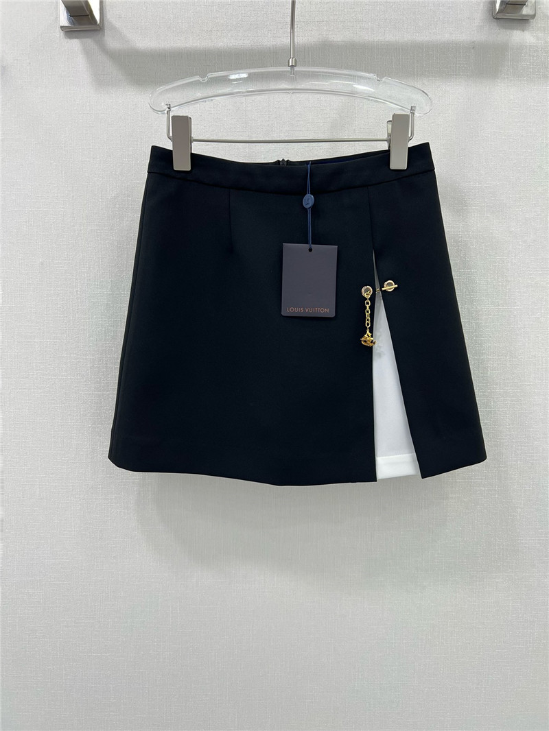 l0vis Vvtt0n lv minimalist cut skirt