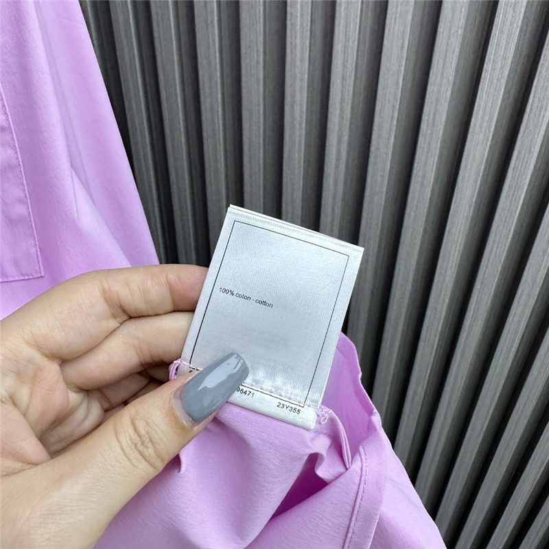 Ch**el sequined pocket shirt