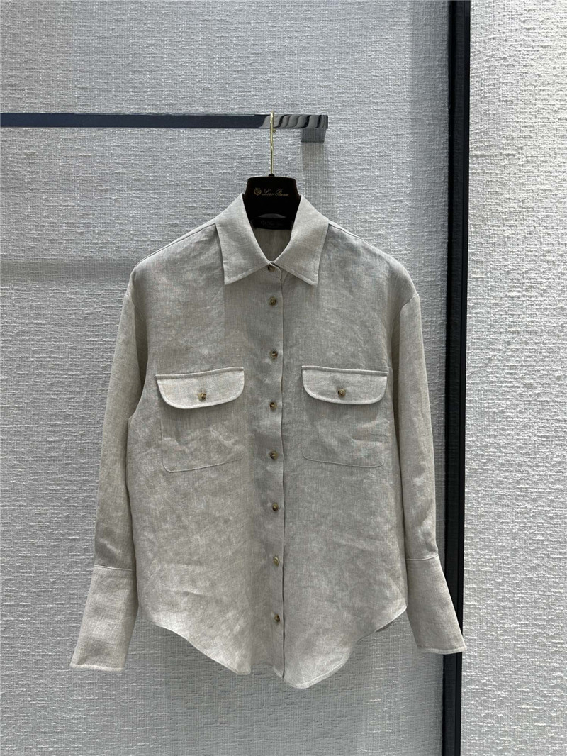 L0r0 P1ana new linen shirt