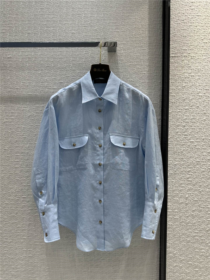 L0r0 P1ana new linen shirt
