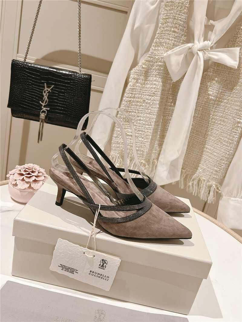 BC low heel sandals