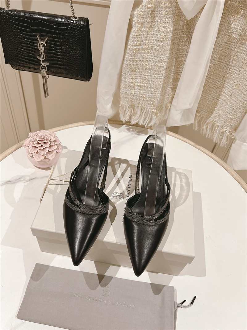 BC low heel sandals