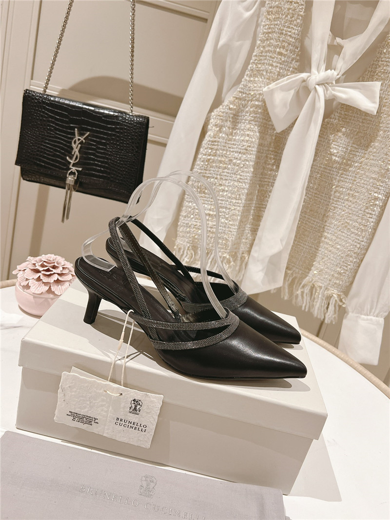 BC low heel sandals