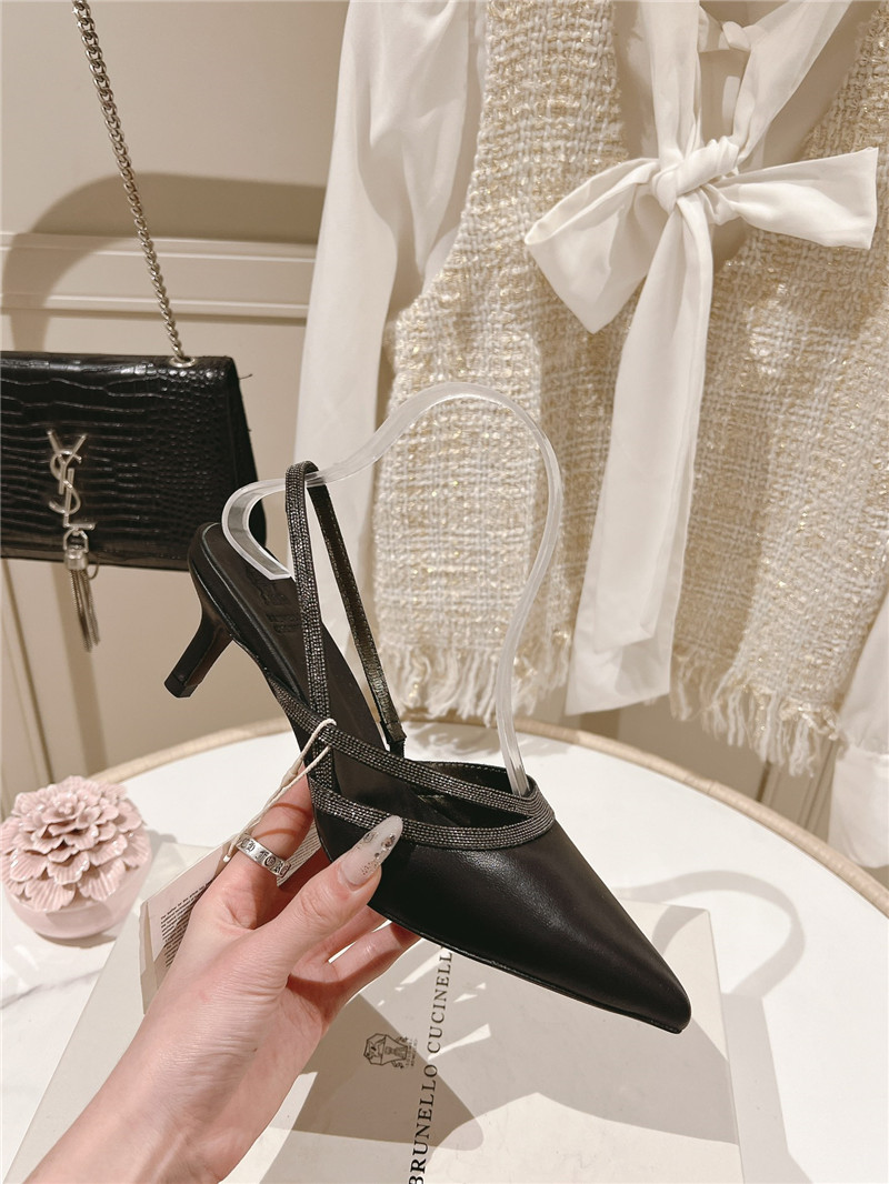 BC low heel sandals